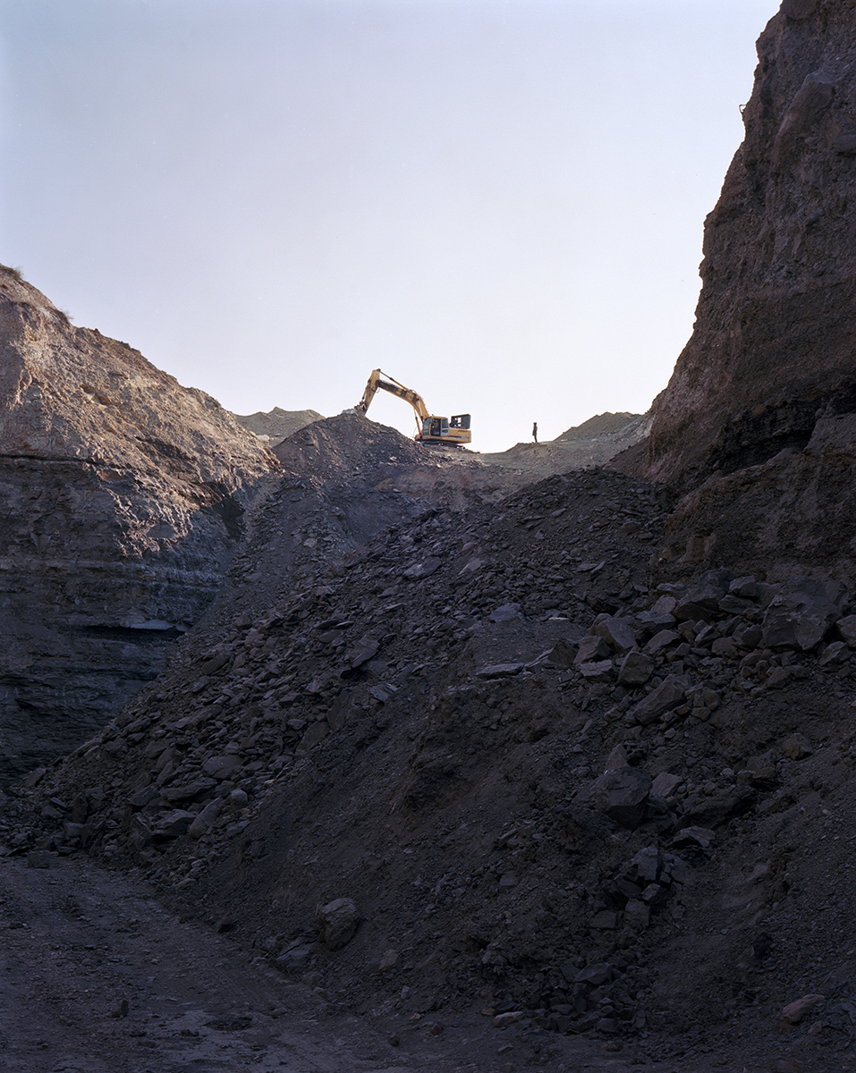 Dans la mine de charbon à Tach Koumyr Kirghizstan