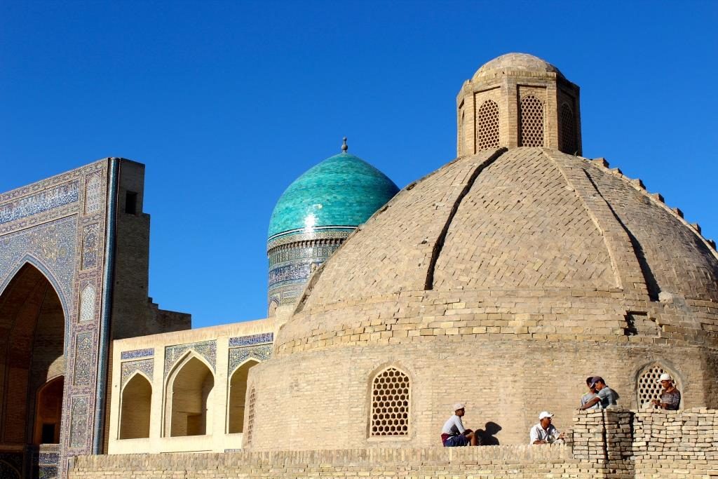 Boukhara Chantier Mosquée Madrasa