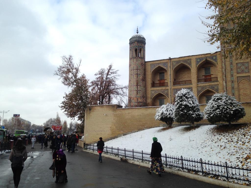 Tachkent Hiver Neige Ouzbékistan