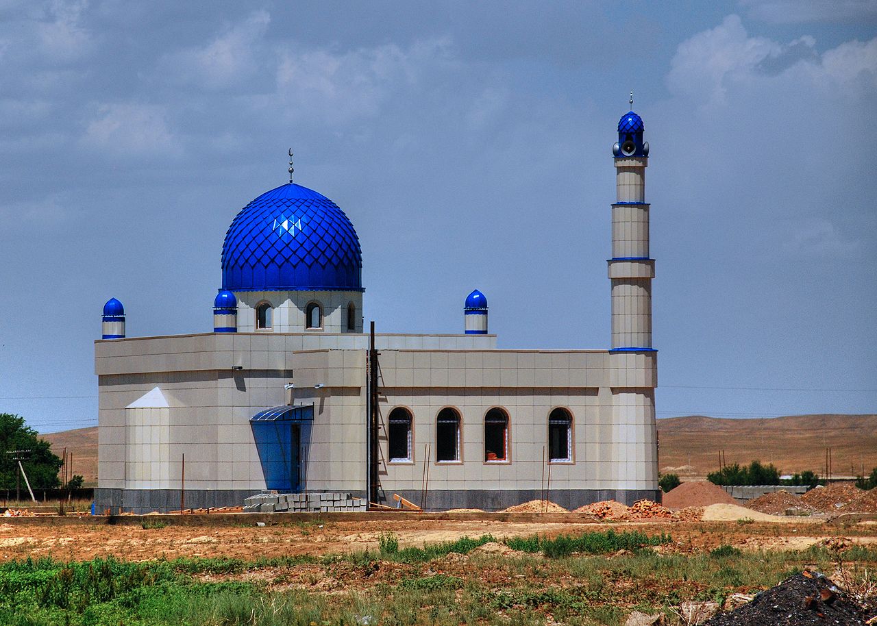 Mosquée Construction Kirghizstan