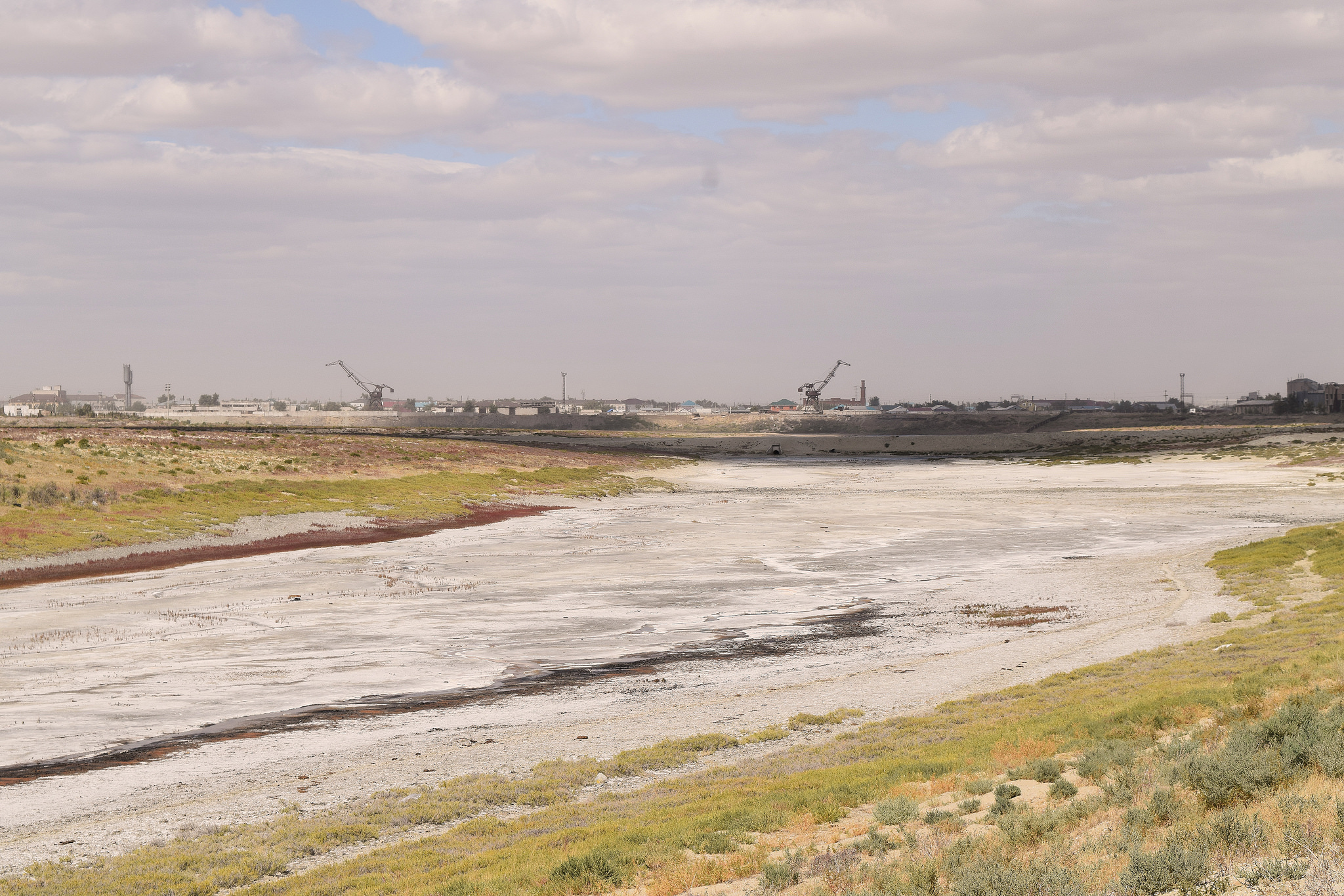 Mer d'Aral Aralsk Kazakhstan Port