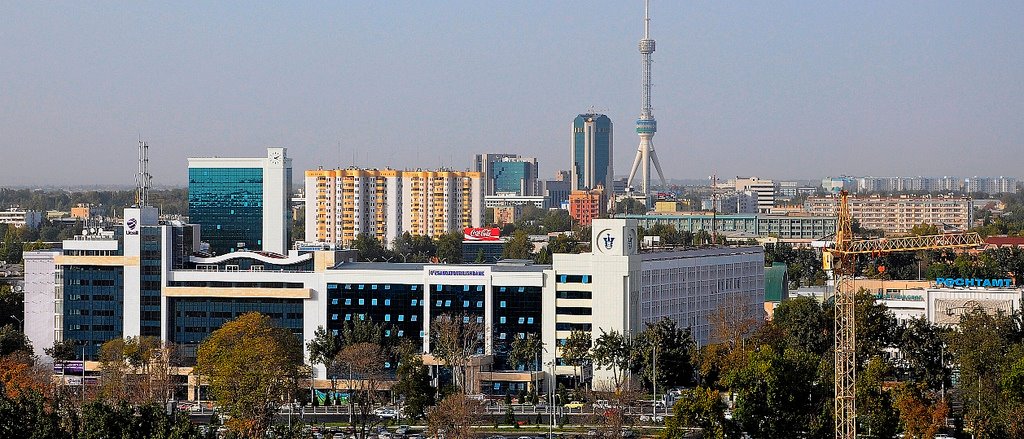 Vue Tachkent Capitale Ouzbékistan