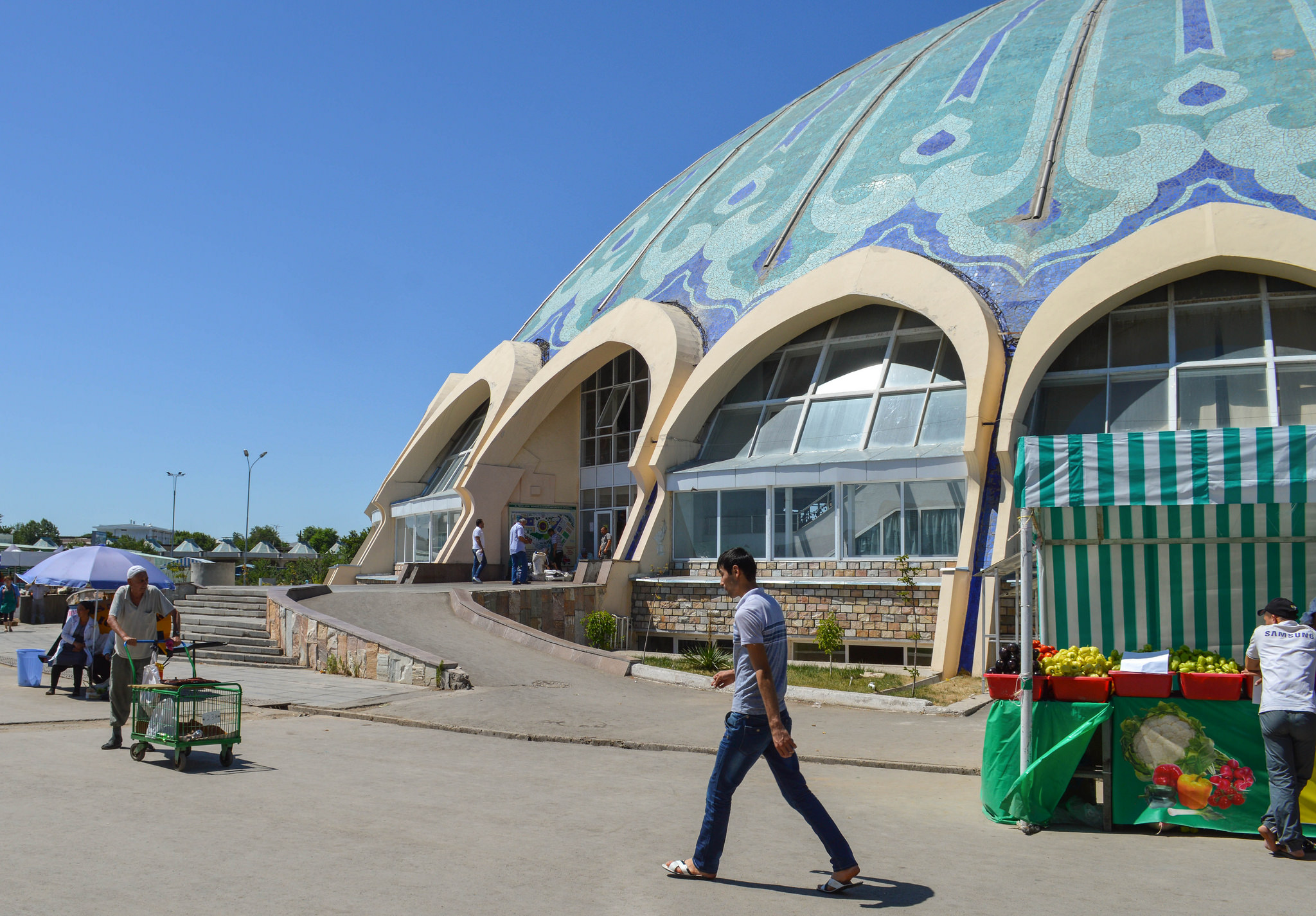 Chorsu Bazar Marché Tachkent Ouzbékistan