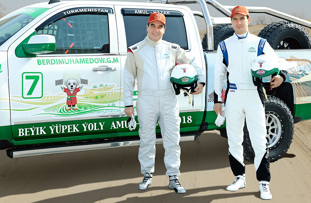 Serdar Berdimouhamedov Gourbangouli Rallye Amul-Khazar