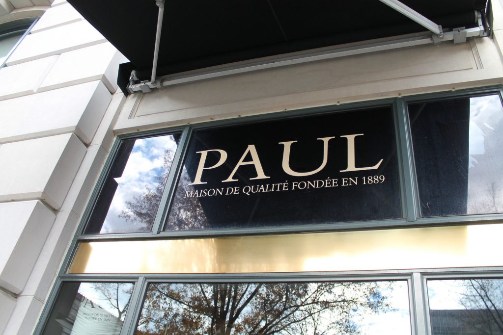 Façade Boulangerie PAUL Franchise