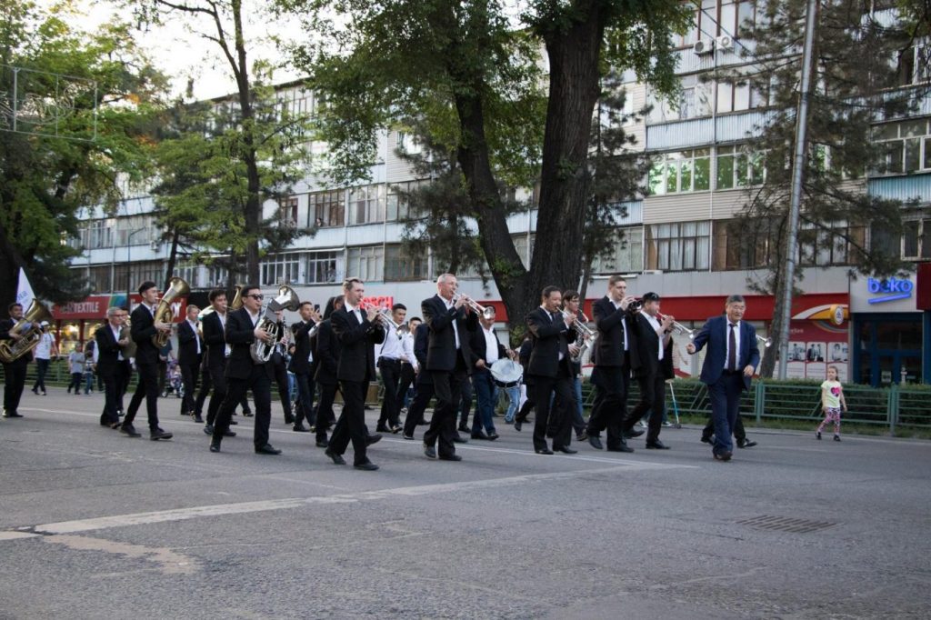 Fanfare Kirghizstan Bichkek Anniversaire 140 ans