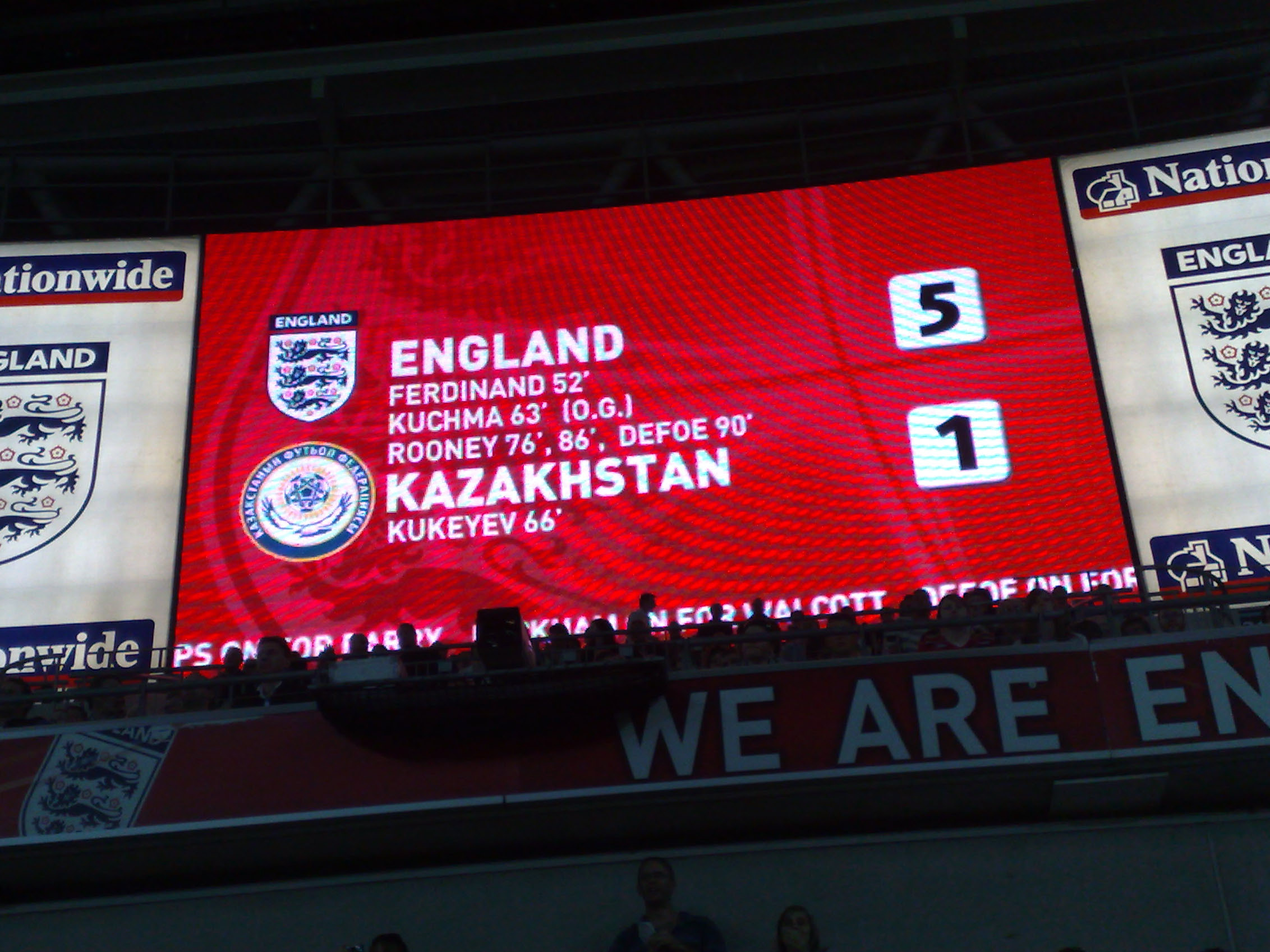 Kazakhstan Football Angleterre Indépendance