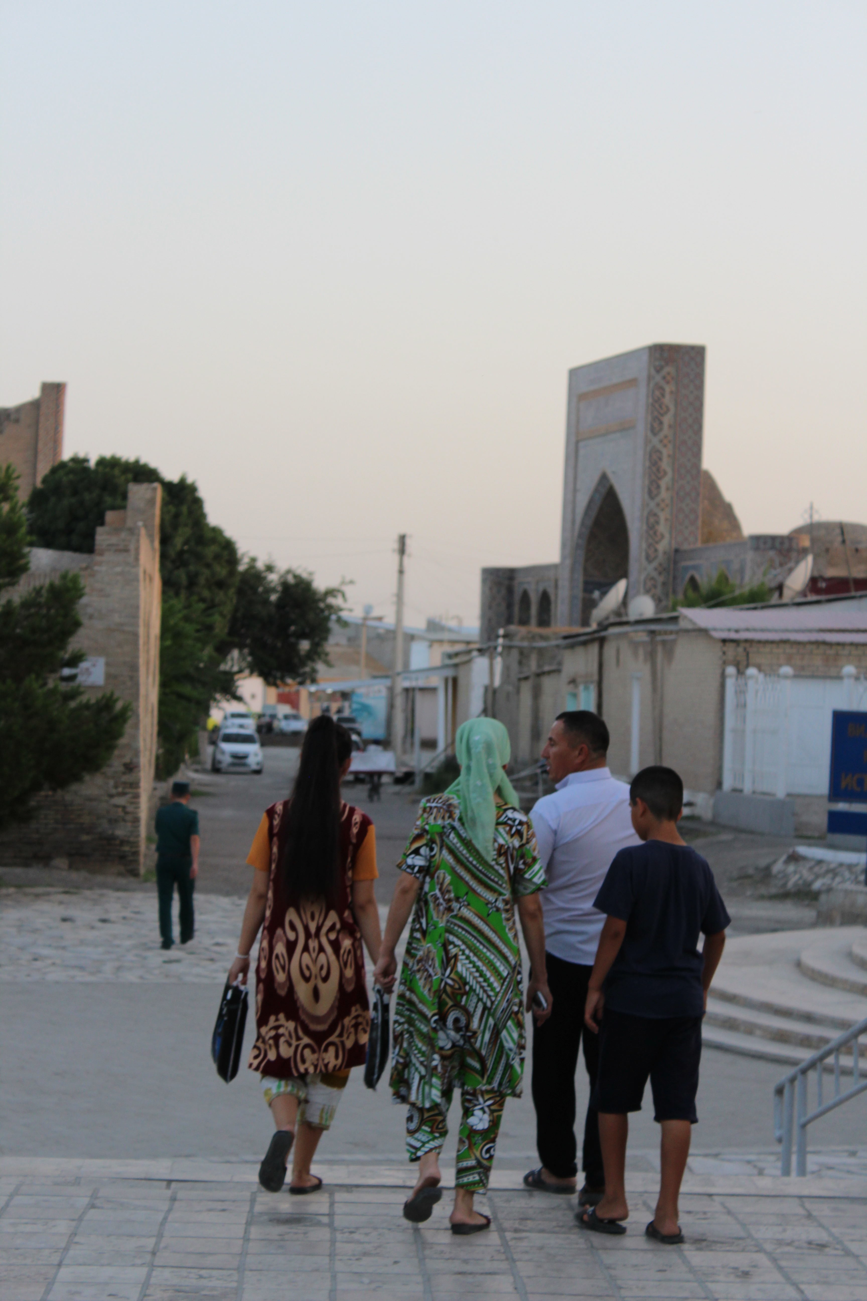 En famille à Boukhara