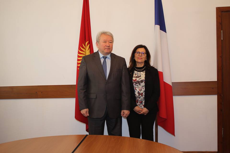 Recteur Université Kanat Sadykov Poitiers Licia Bagini