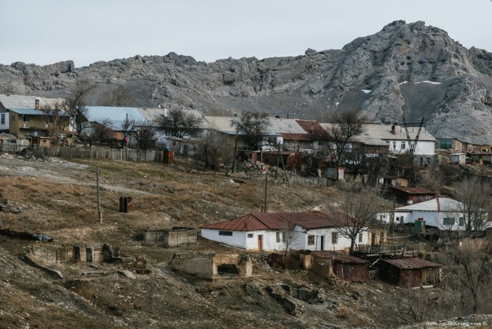 Atchyssaï Kazakhstan Village URSS Plomb