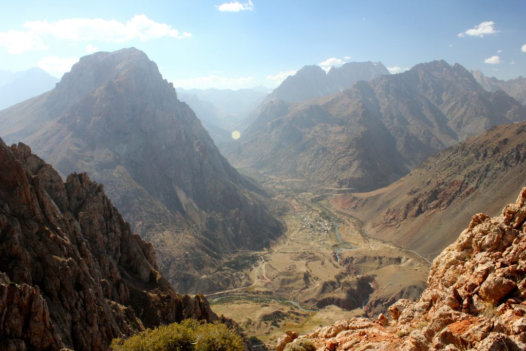 Tadjikistan Tourisme Sarytag Vallée Montagne