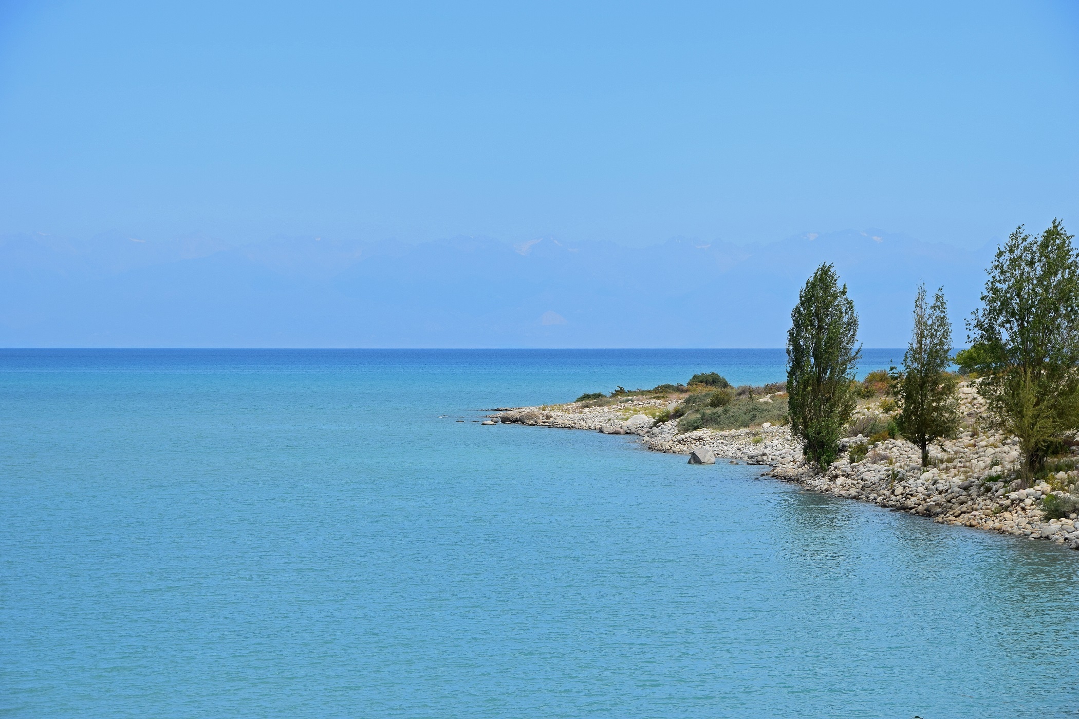 Issyk-Koul Kirghizstan Lac Nature