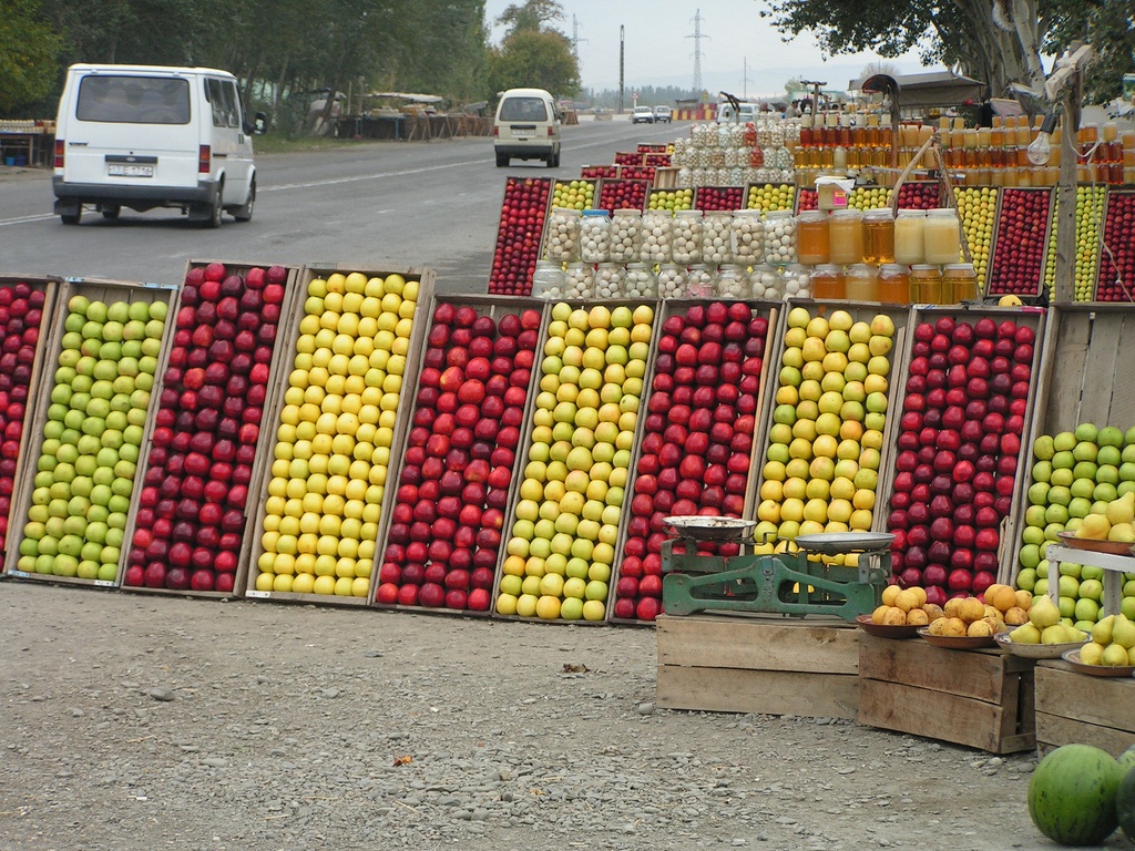 Fruits Ouzbékistan Marché