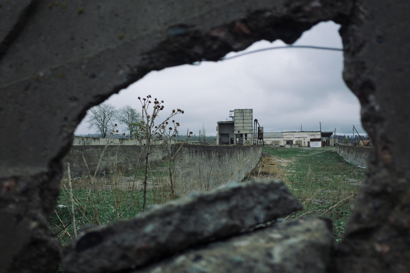 Kirghizstan Grigorievka Ruines URSS