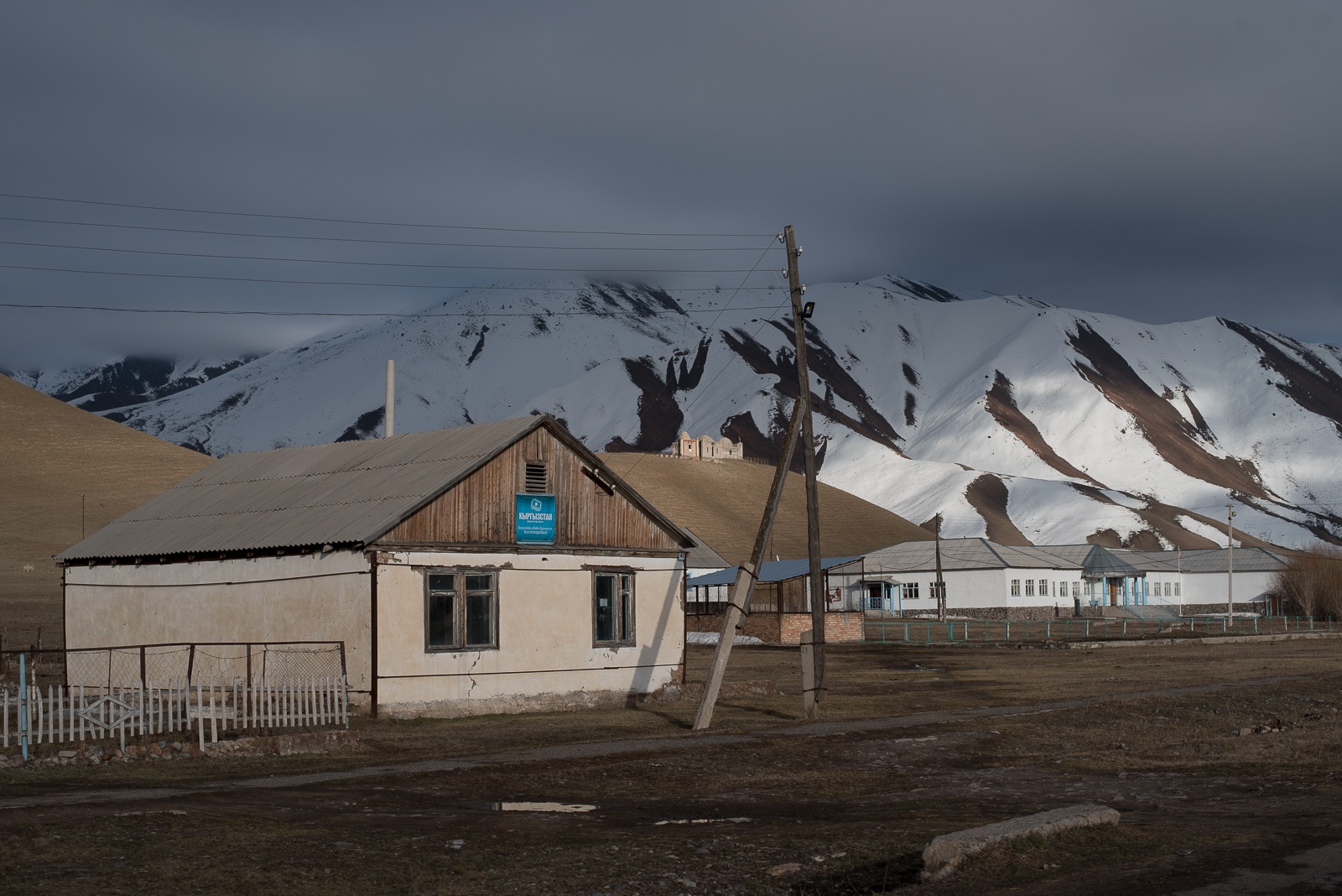 Kirghiizstan maisons architecture village