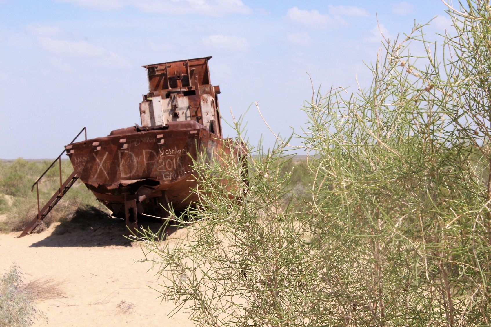 Ouzbékistan mer d'Aral Muynak