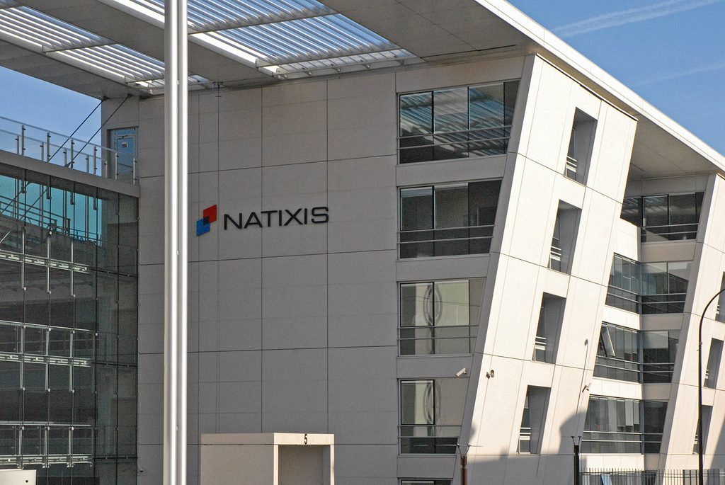 L'immeuble de Natixis à Charenton en France