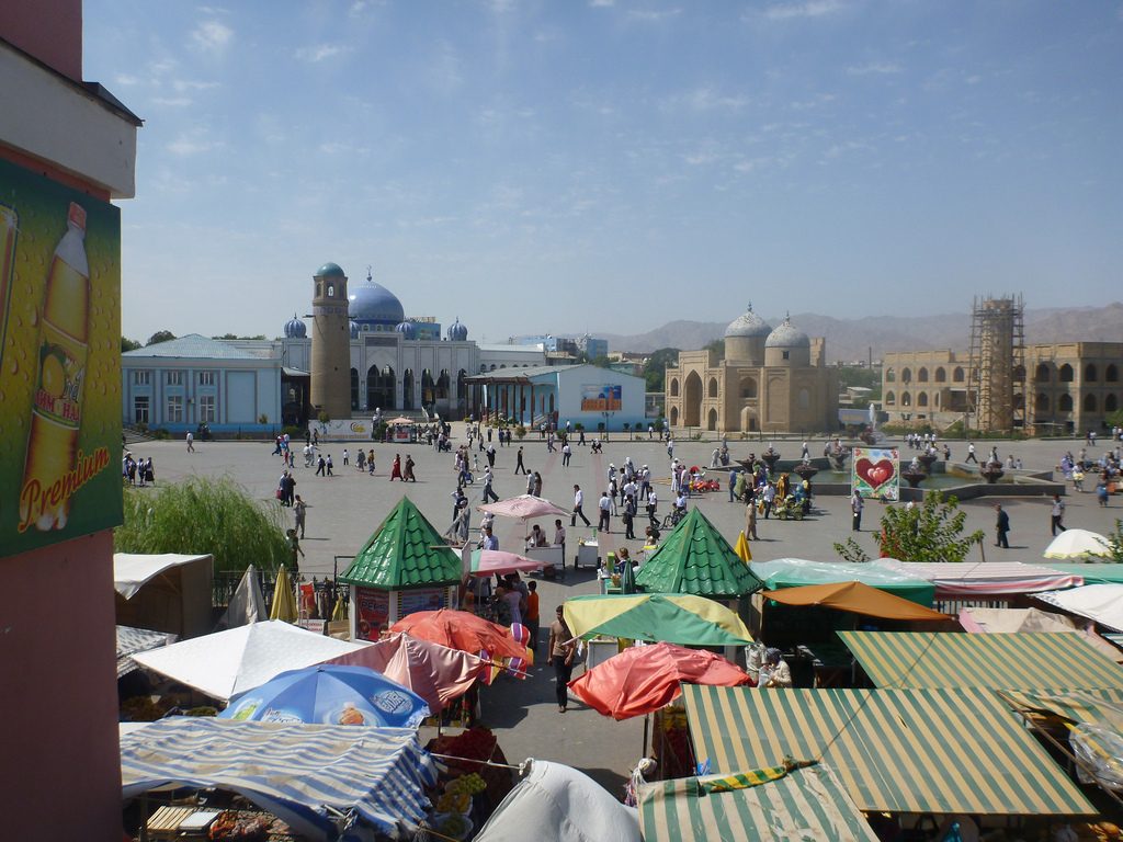 Khodjent Tadjikistan Marché Emeute Prison