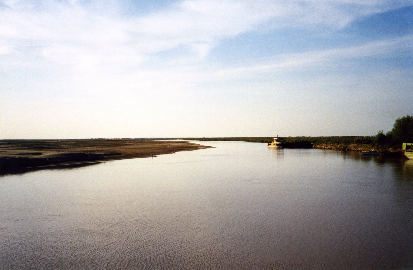 Amou Daria Turkménistan Ouzbékistan Asie centrale Fleuve Eau Environnement