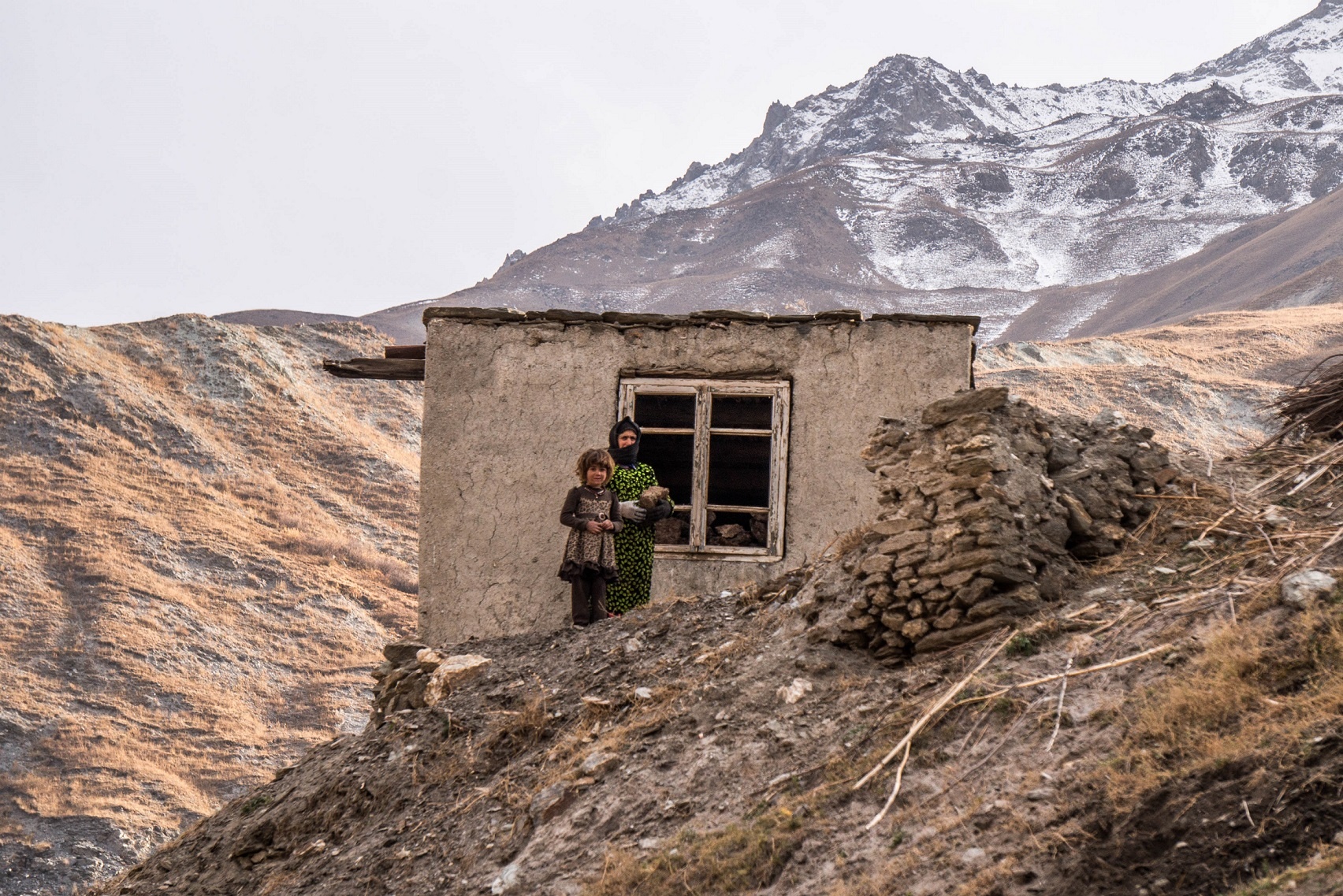 Mère enfant Tadjikistan Vallée de Yaghnob