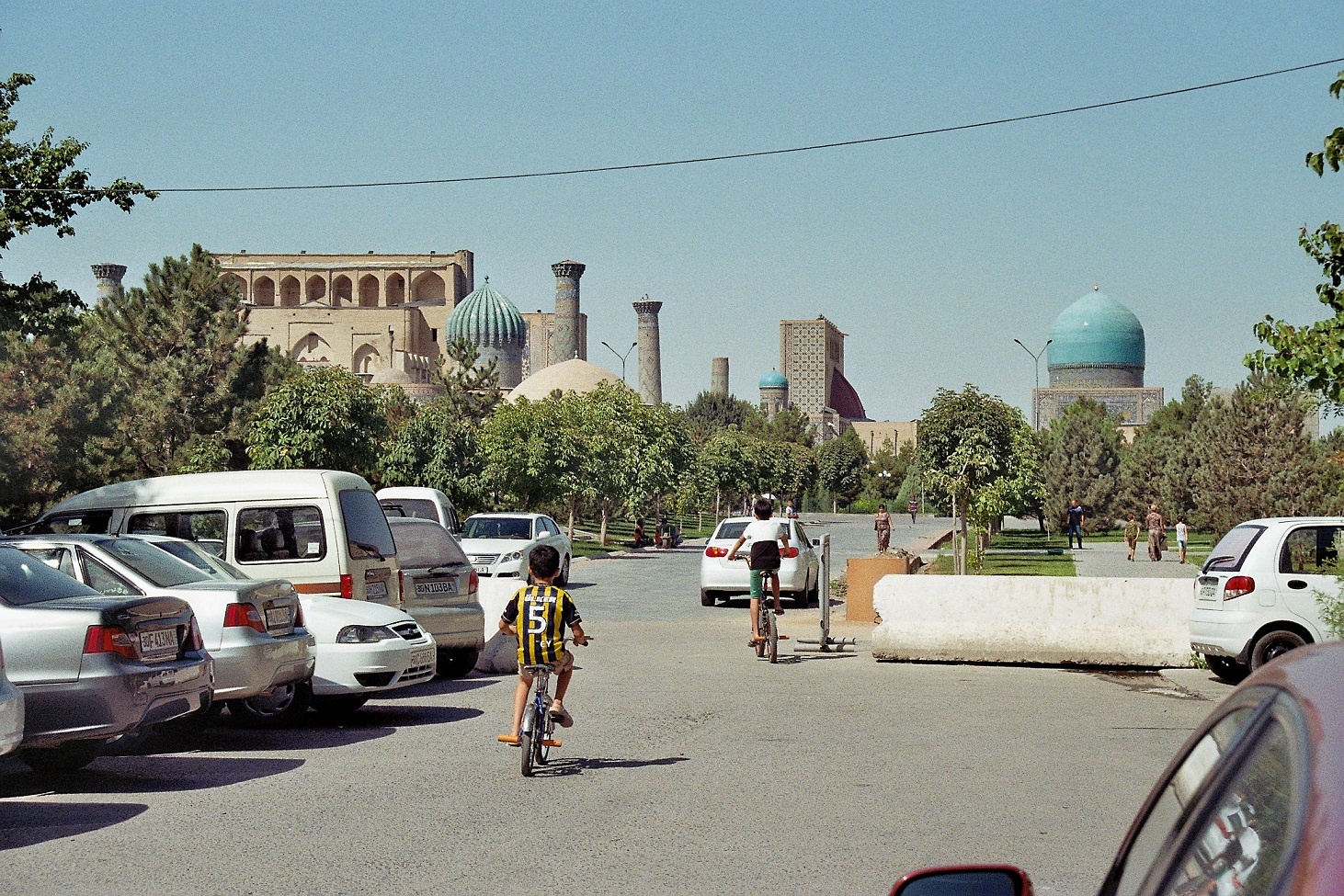 Vélo Ouzbékistan Samarcande Registon