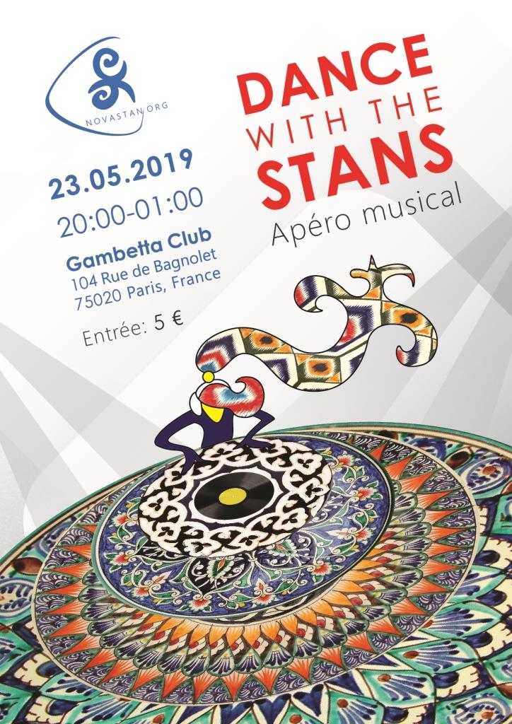 Dance with the Stans Asie centrale Soirée Paris Gambetta Club Novastan France