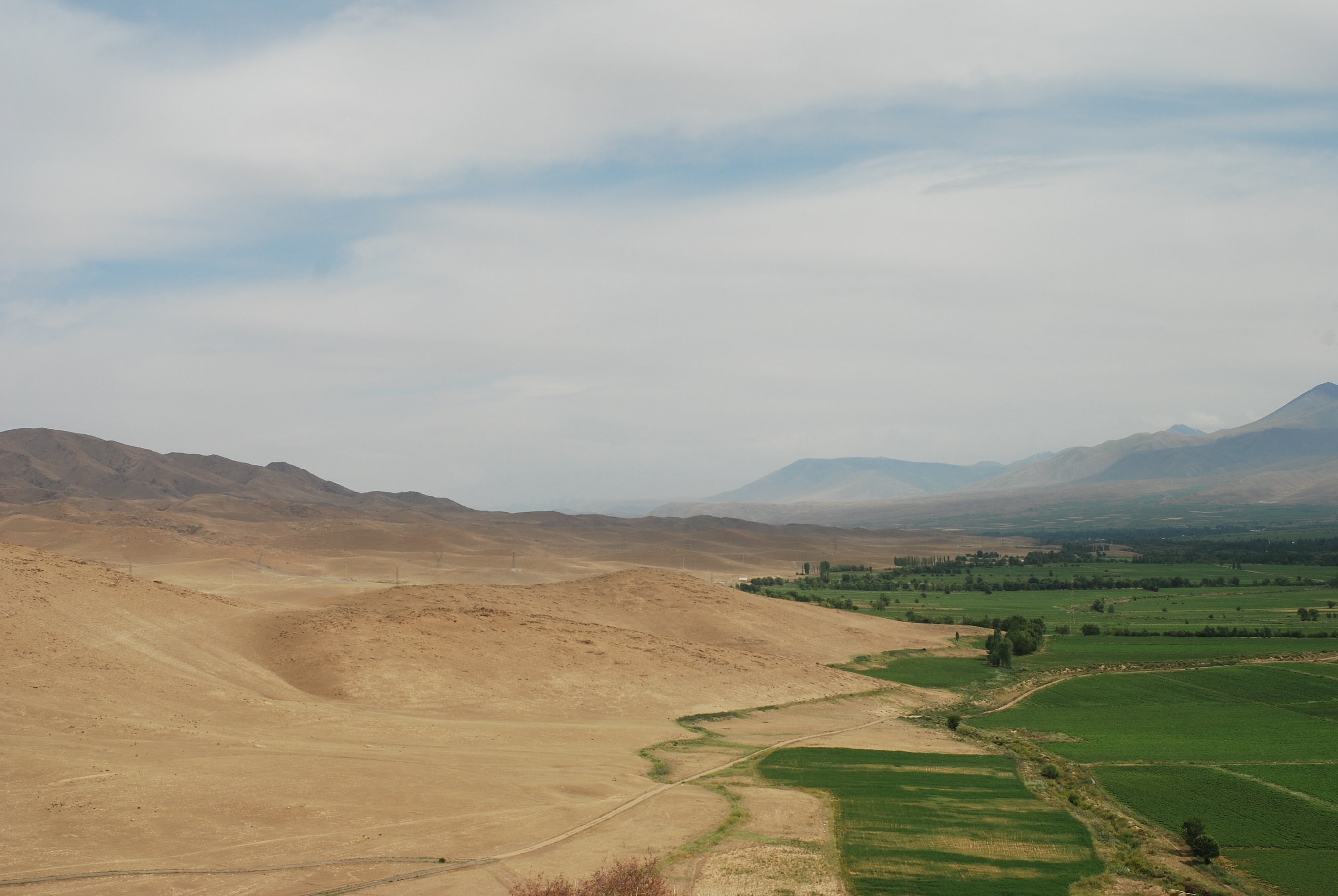 Kirghizstan Vallée de Talas Tchingis Aïtmatov Paysage