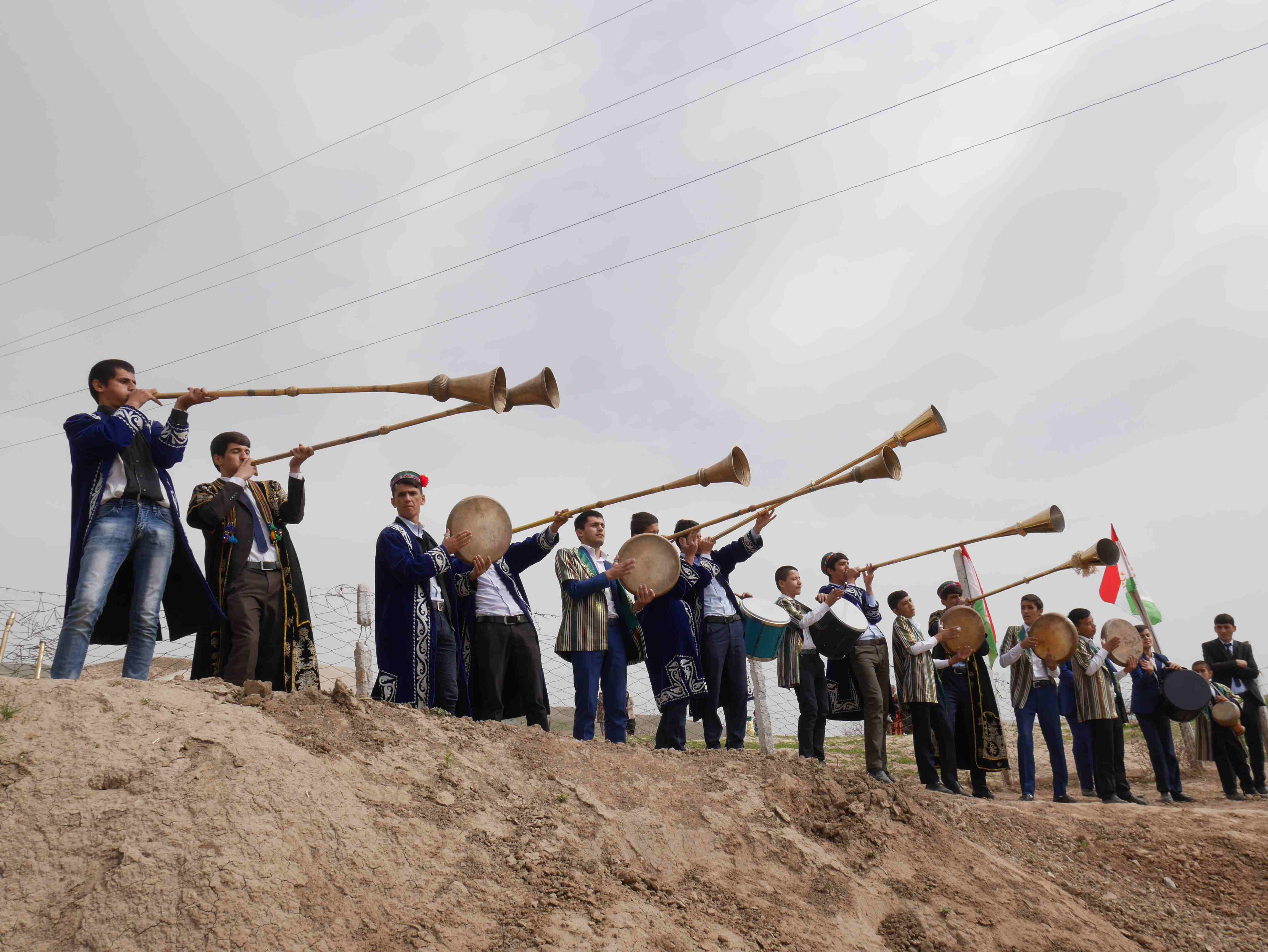 Musiciens dans le district de Rudaki