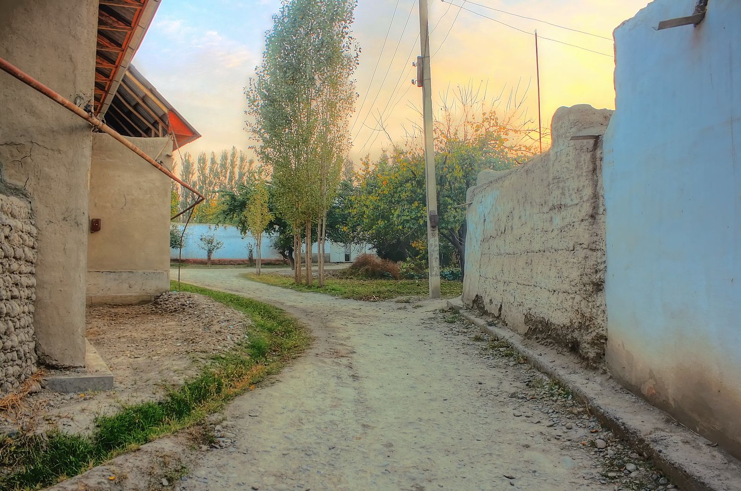 Marguilan Ouzbékistan Ferghana Ville Habitations