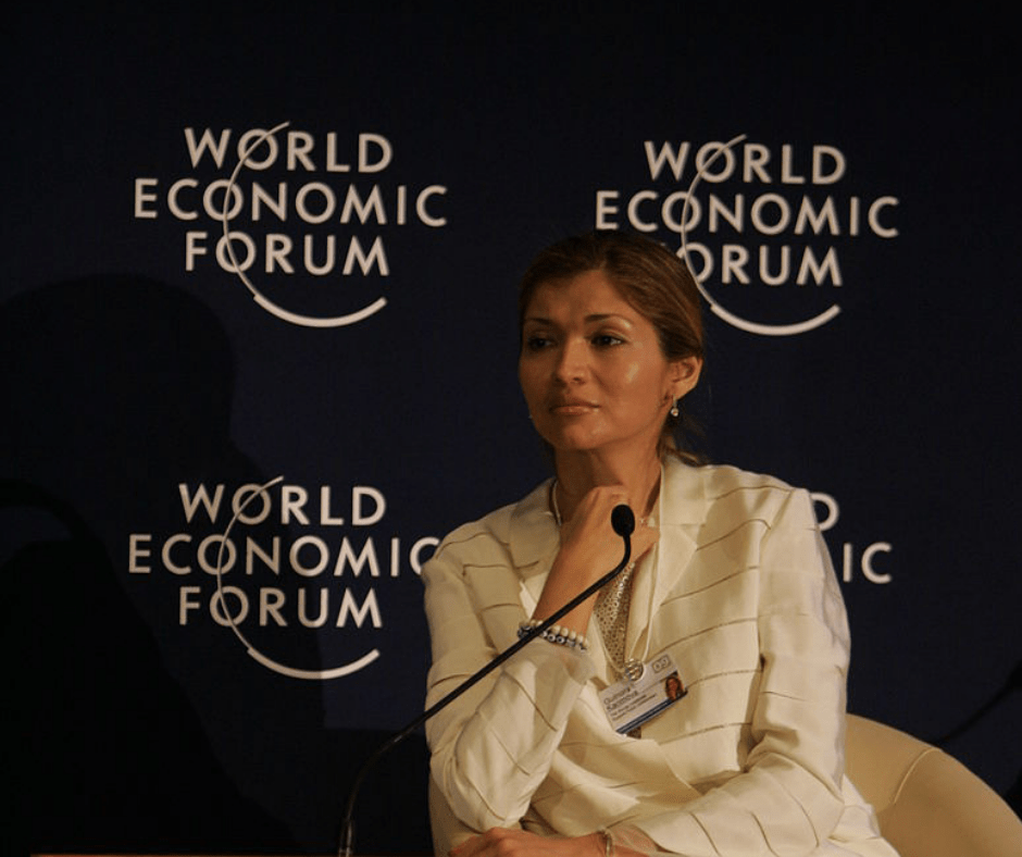 Goulnara Karimova, Forum économique mondial