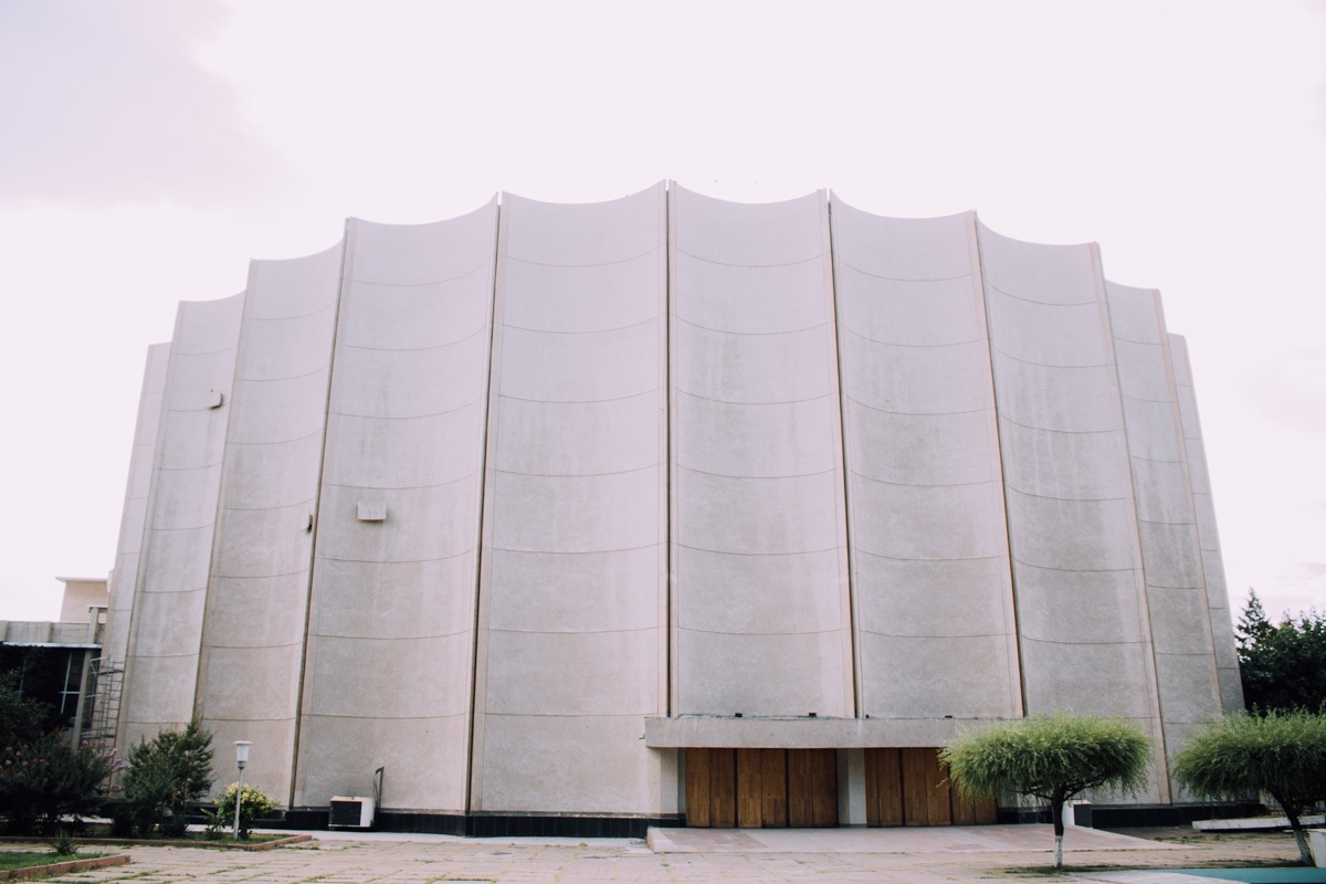 Cinéma A. Navoï (« Panorama ») Architecture Patrimoine URSS Tachkent Ouzbékistan