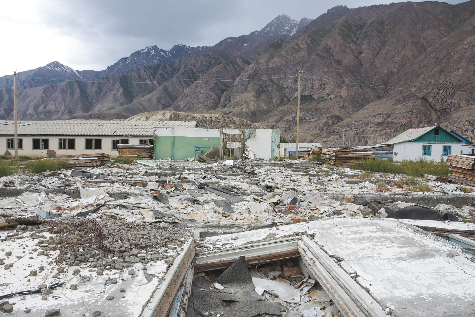 Mine Engilchek Issyk-koul Kirghizstan Photo du Jour