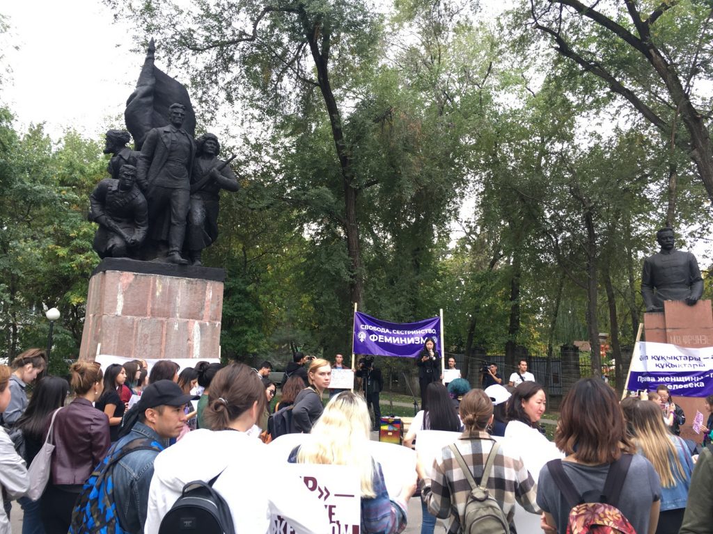 Septembre Almaty Rassemblement Histoire Kazakhstan