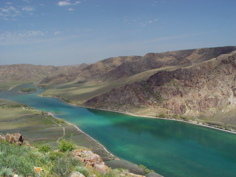 Fleuve Ili Kazakhstan Chine tension eau