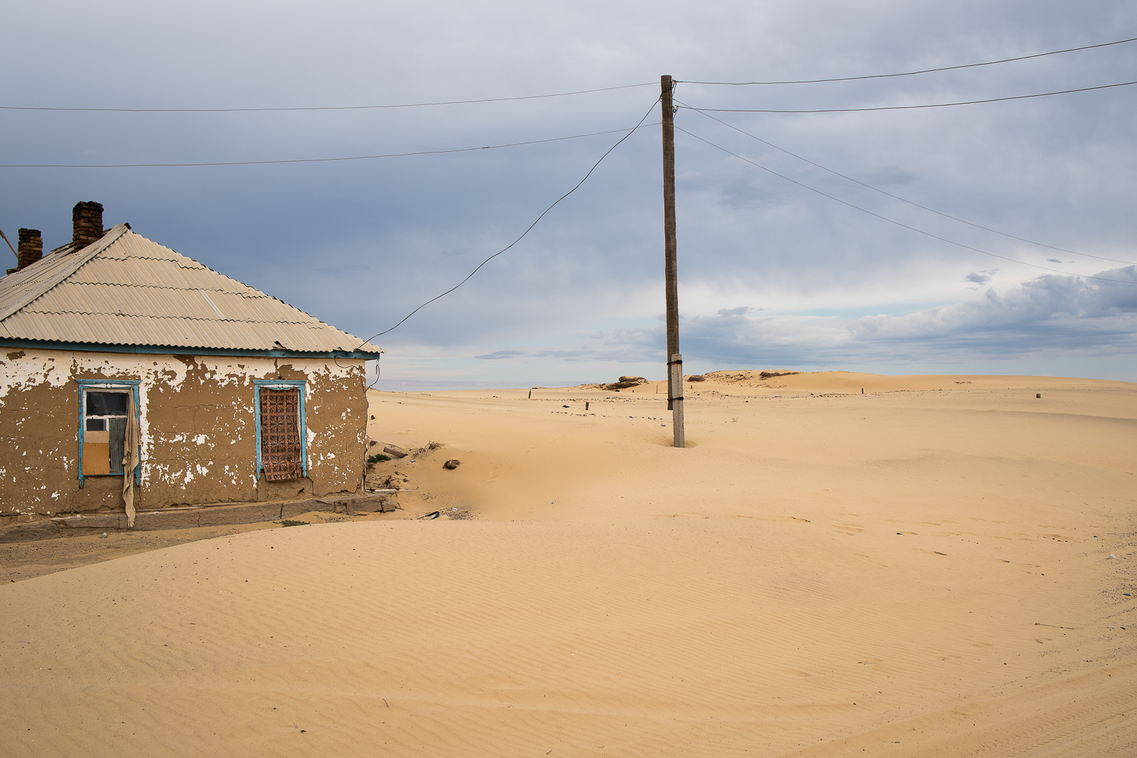 Mer d'Aral Kazakhstan désert