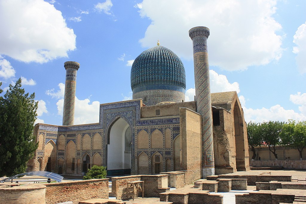 Mausolée de Tamerlan à Samarcande en Ouzbékistan