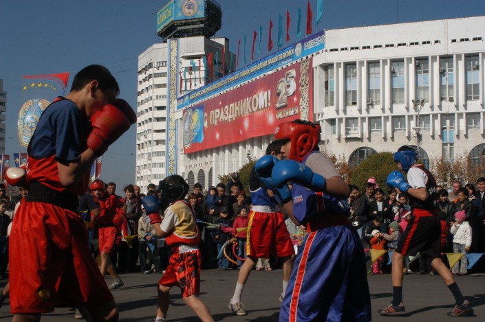 Fête nationale Almaty Kazakhstan Années 2000 Photos Passé