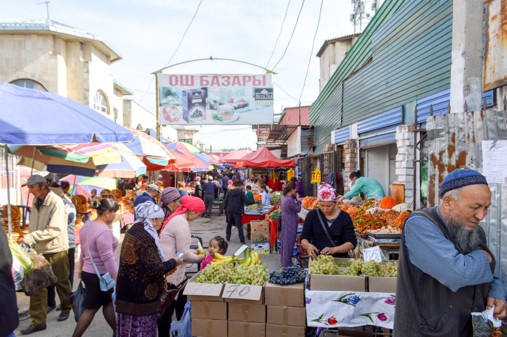 Och Bazar Bichkek Coronavirus Covid-19 Economie Kirghizstan PME