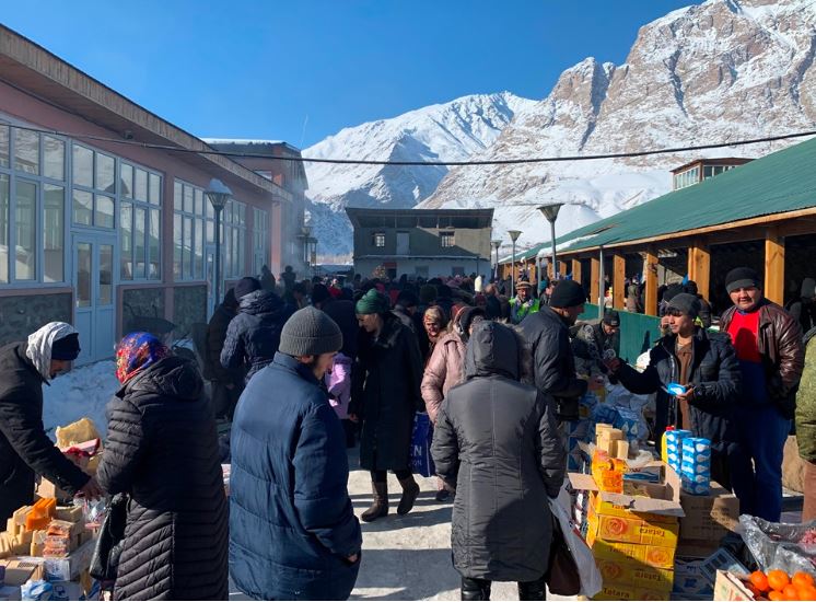 Marché Tadjikistan Khorog