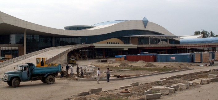 Aéroport Terminal Almaty Kazakhstan Années 2000 Photos Passé