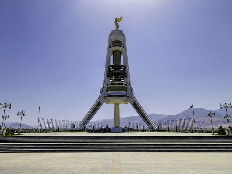 Arche Neutralité Achgabat Turkménistan