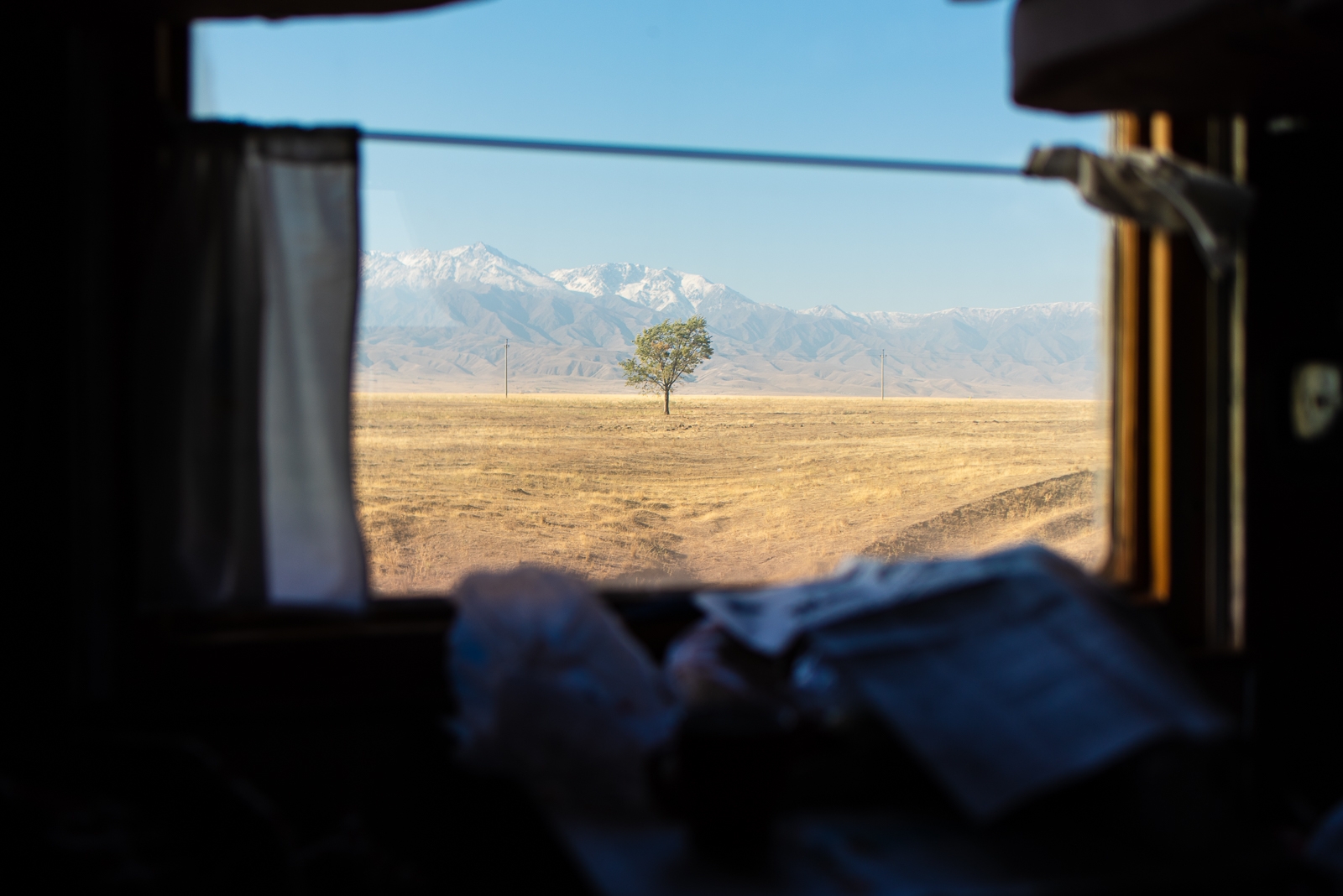 Tian Shan Kazakhstan train Antoine Béguier