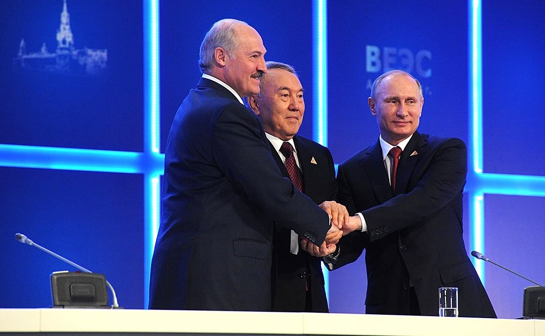 Russie Kazakhstan Belarus Biélorussie Union économique eurasiatique UEE Union douanière Kazakhstan Kirghizstan Arménie Critique