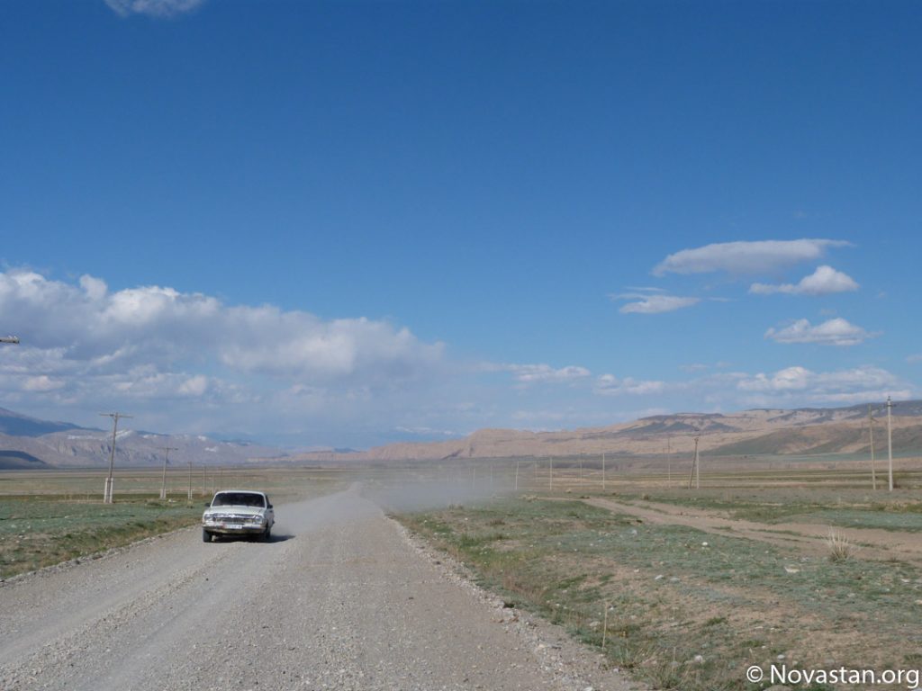 Route Kirghizstan Naryn Transhumance problème Kotchkor