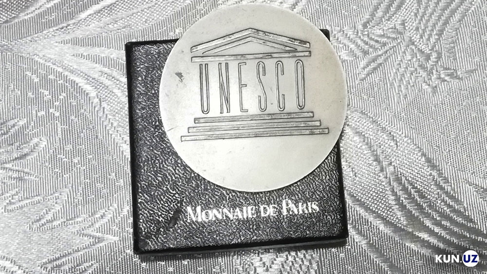 Médaille argent UNESCO