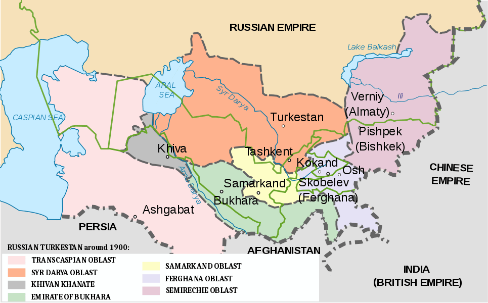 Asie centrale Opium Drogue histoire Conflits Turkestan