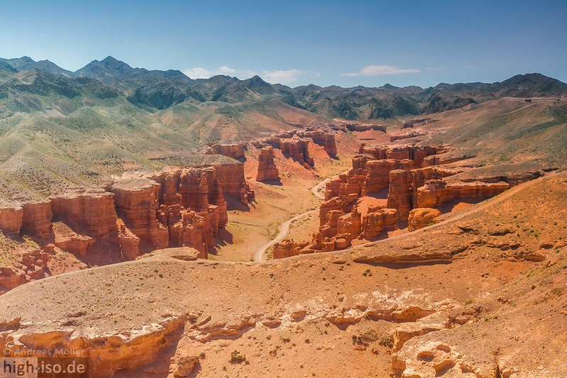 Kazakhstan Charyn Canyon Environnement Tourisme Montagnes Société