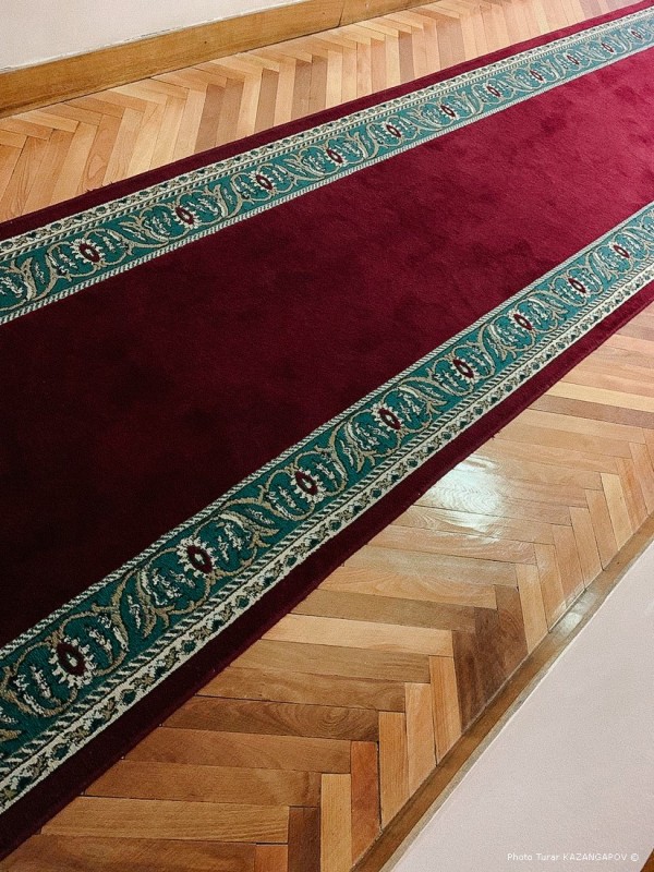 Intérieur, tapis, hôtel, Kazakhstan, Kourtchatov