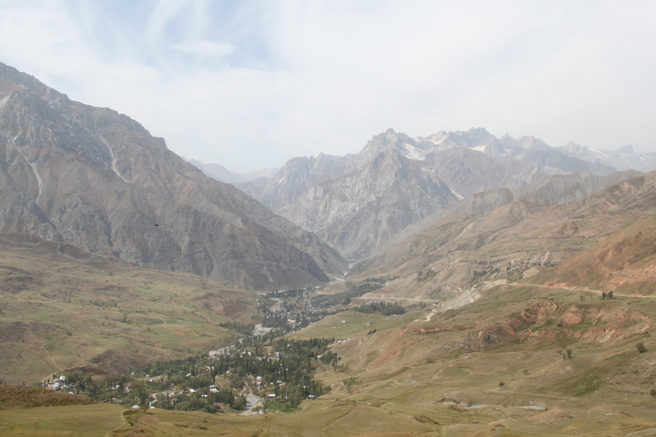 Tadjikistan Douchanbé Paysage Montagnes