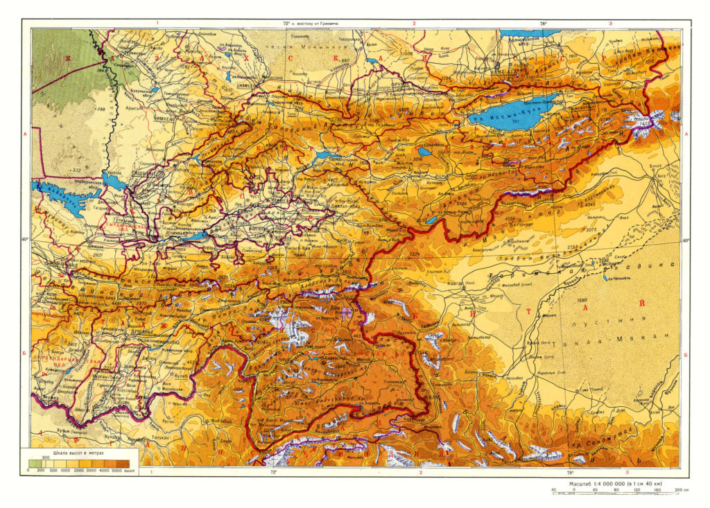 Vallée de Ferghana communications transports